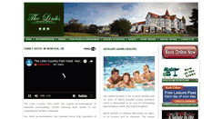 Desktop Screenshot of links-hotel.co.uk